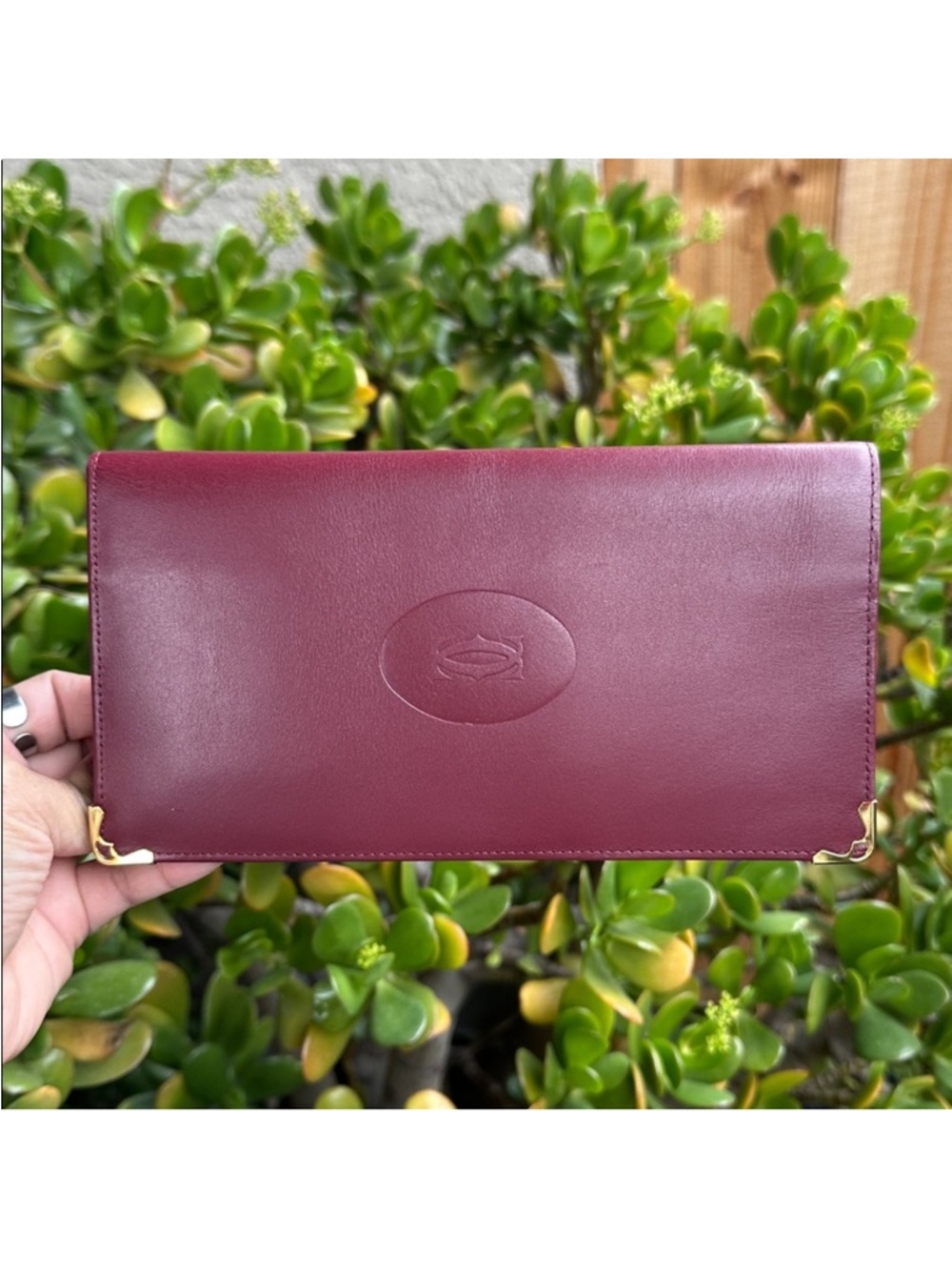 #2 ๐๐๐ก๐ฝ๐๐๐ก Luxury Unisex Ruby Long Leather Wallet Vintage